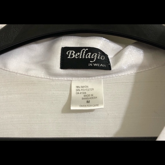 White Shinny Blouse - Picture 3 of 3